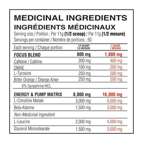 BELIEVE Pump Addict Ultimate Pre-Workout and Energy Formula Sour Peach, 550 g Believe