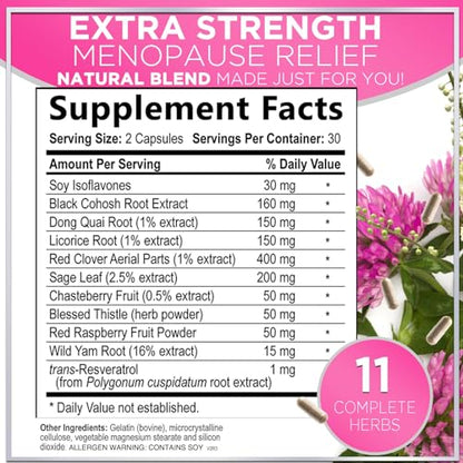 Hello Lovely! Menopause Relief for Women - Complete Menopause Supplements Hello Lovely!