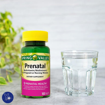 Prenatal Multivitamin/Multimineral for Pregnant and Nursing Women Dietary Supplement YOLOMOLO