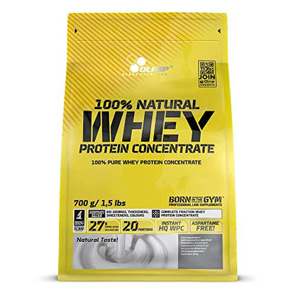Olimp Labs Natural Whey Protein Concentrate Powder, 700 g OLIMP SPORT NUTRITION