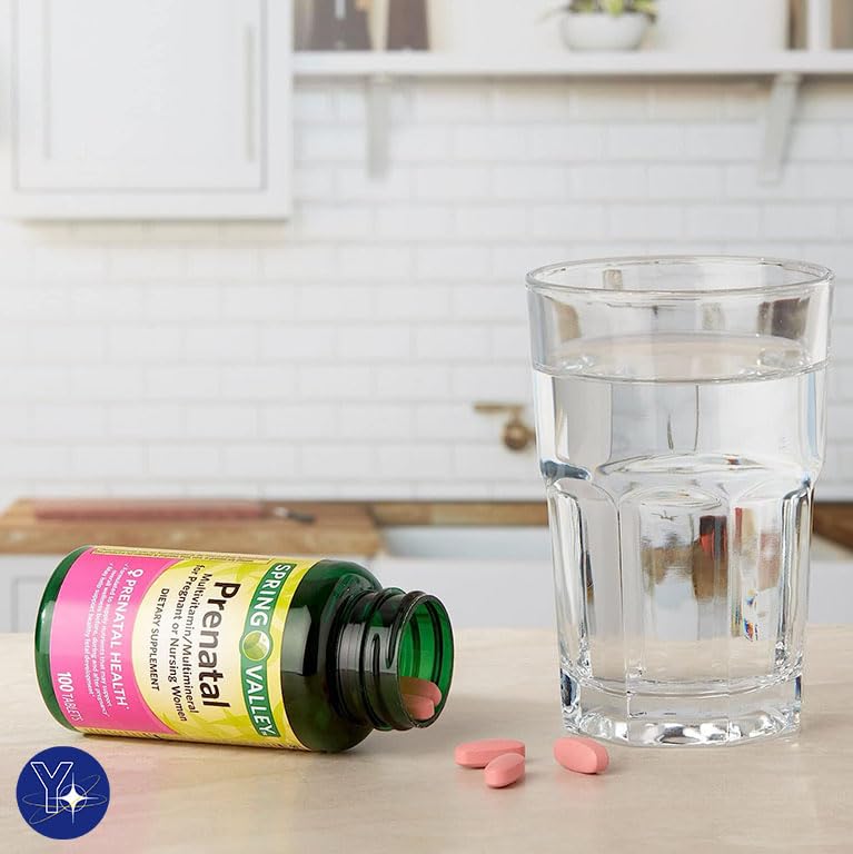 Prenatal Multivitamin/Multimineral for Pregnant and Nursing Women Dietary Supplement YOLOMOLO