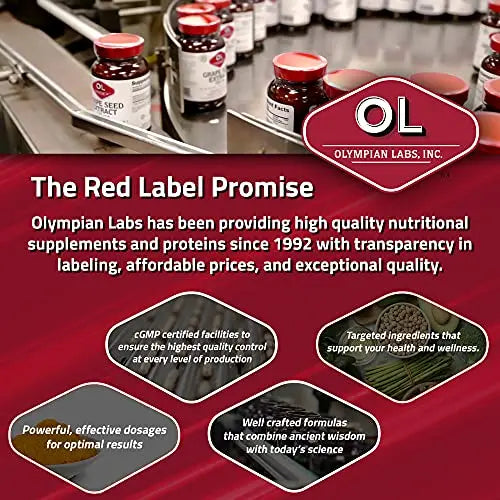 Olympian Labs Agmatine 500 mg per Serving, 60 Vegetarian Capsules Olympian Labs