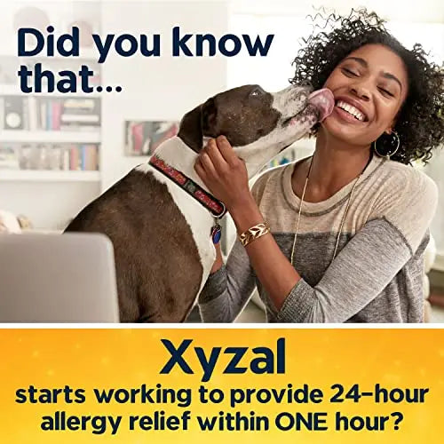 Xyzal Allergy Pills, 24-Hour Allergy Relief, 80-Count, Original Prescription Strength Xyzal