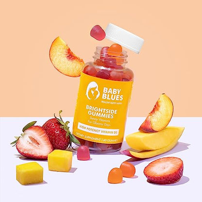 Baby Blues Brightside Gummies - Essential Vitamin D for Prenatal and Postnatal Moms Baby Blues