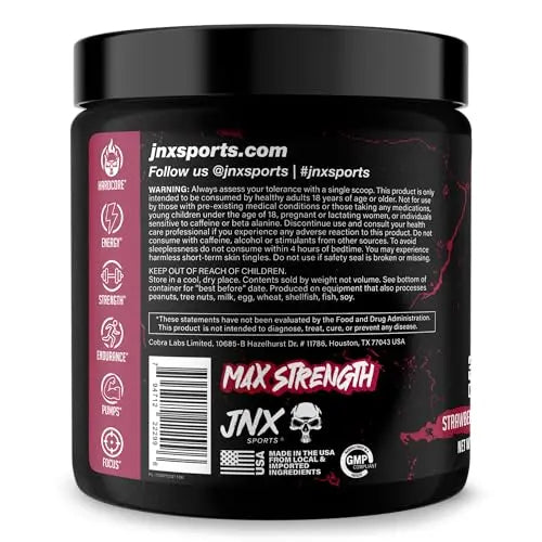 JNX SPORTS The Shadow! 350mg of Caffeine Hard Core Preworkout -Electric Energy JNX SPORTS