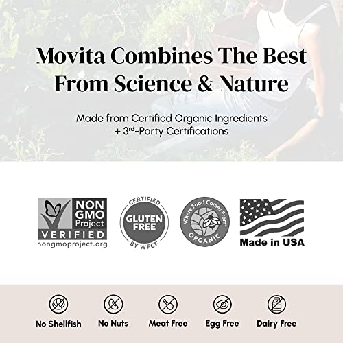 Movita Prenatal Multivitamin - During Pregnancy & Breastfeeding, (Refill Pouch) Movita