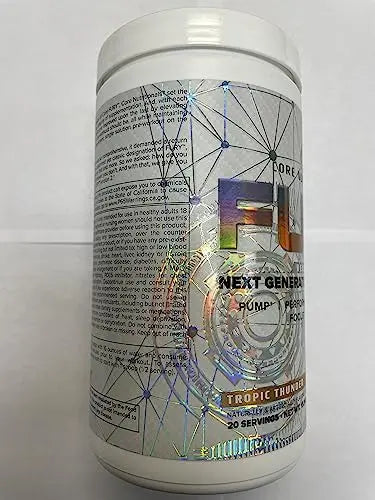 Core Nutritionals Fury V2: Pre-Workout Powder to Maximize Performance in The Gym W/Zum Core Nutritionals