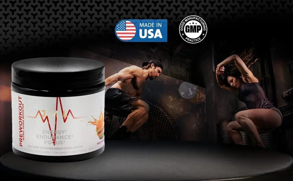 JML PreWorkout Includes GOGI Berry JML LEVITATE NUTRITION