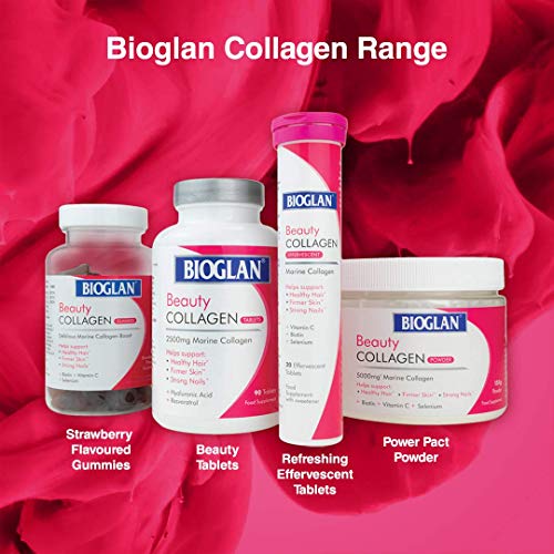 Bioglan Collagen Effervescent | 1000mg | Hydrolysed Marine Collagen BioglanBuy Supplements Australia