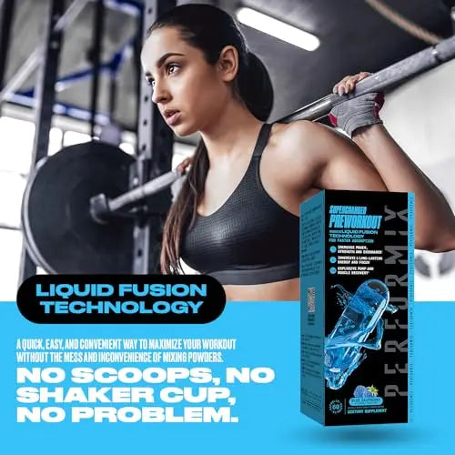 PERFORMIX Supercharged Preworkout - Sustained Energy, Endurance, and Mental Focus PERFORMIX