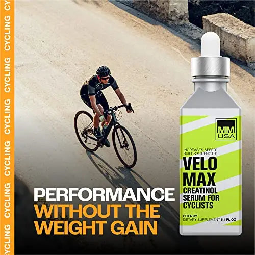 MMUSA Cyclist-Optimized Pre-Workout Serum. Amplifies Cycling Stamina, Energy & Focus MMUSA