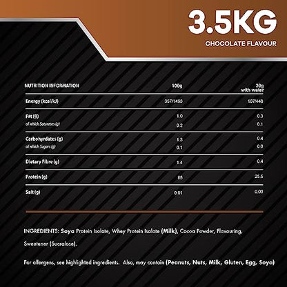 The Bulk Protein Company, Serious Protein Isolate – 3.5kg – Whey Protein Iso The Bulk Protein Company