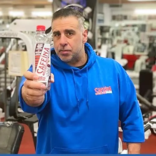 Cafeina - Naturally Flavored Black Cherry Caffeinated Spring Water (12 Pack) - 100mg Caffeine CAFEINA