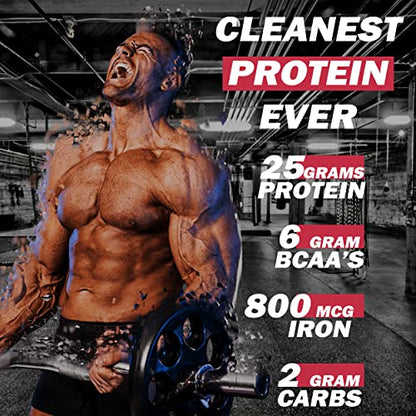 Xwerks Grow 100% New Zealand Grass-Fed Whey Protein - 25g of Pure Isolate Protein Xwerks