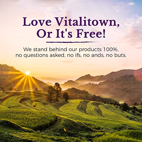 VITALITOWN Prenatal Vitamin, with Omega-3 DHA, Folate, Iron, VIT C, D3, Calcium, Zinc, Choline VITALITOWN