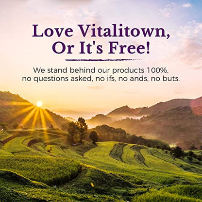 VITALITOWN Prenatal Vitamin, with Omega-3 DHA, Folate, Iron, VIT C, D3, Calcium, Zinc, Choline VITALITOWN