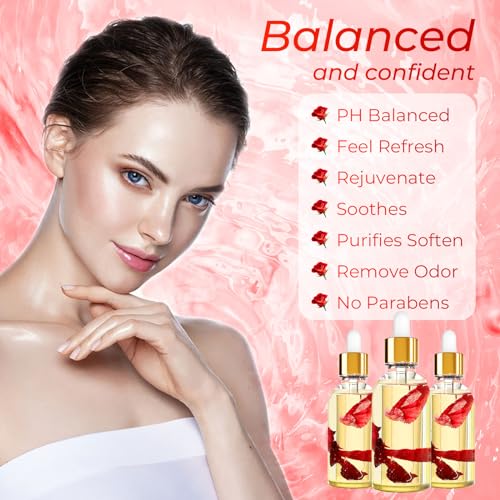2PCS Yoni Oil Organic Feminine Oil Vaginal Moisturizer - Ph Balance for Women - Feminine Deodorant BASSIBuy Supplements Australia