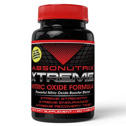 Absonutrix Xtreme Power Formula Nitric Oxide Blend 120 Tablets Absonutrix Xtreme Power Formula