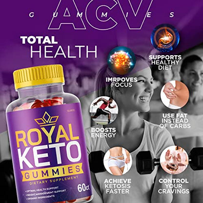 (2 Pack) Royal Keto ACV Gummies - New Advance Formula RoyalKeto Alapor