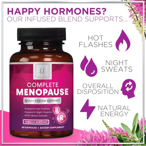 Hello Lovely! Menopause Relief for Women - Complete Menopause Supplements Hello Lovely!