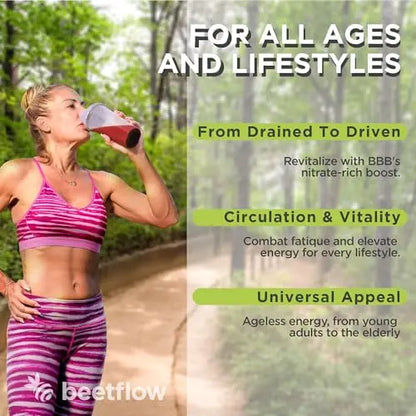 Beet Beet Beet - Organic Beet Juice Powder Healthy Blood Pressure, Cholesterol BEETFLOW