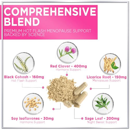 Hello Lovely! Menopause Relief for Women - Complete Menopause Supplements Hello Lovely!