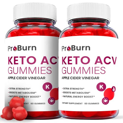 (2 Pack) Pro Burn Keto Gummies - Pro Burn Keto ACV Keto Gummies, Pro Burn Keto Gummies Ark Labs