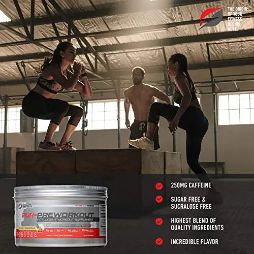 Strength Genesis Preworkout Women Fat Burn Caffeine Powder BCAA Energy Creatine Strength Genesis