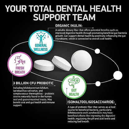 BIOACTIVE LABS Fertility Supplements for Men and Dental Probiotics in Tins Male Bundle BIOACTIVE LABS