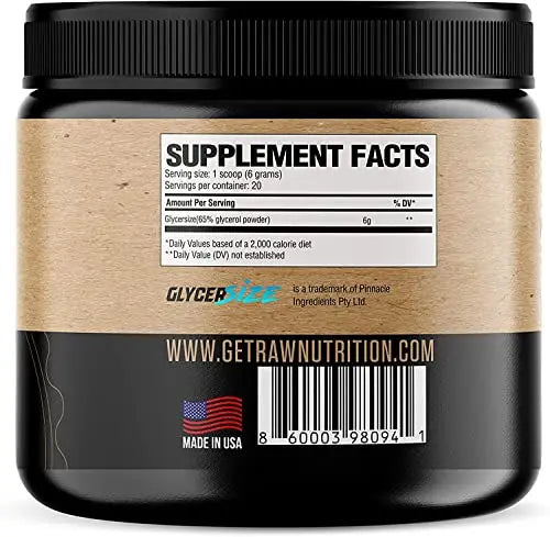 RAW Pump2 Pre Workout | Glycerol Pump Pre Workout Supplement, Pair Pump Supplement RAW