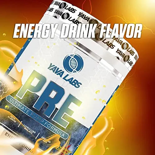 Yava Labs PRE Workout Ultimate Pump Formula (Energy Drink) Yava Labs