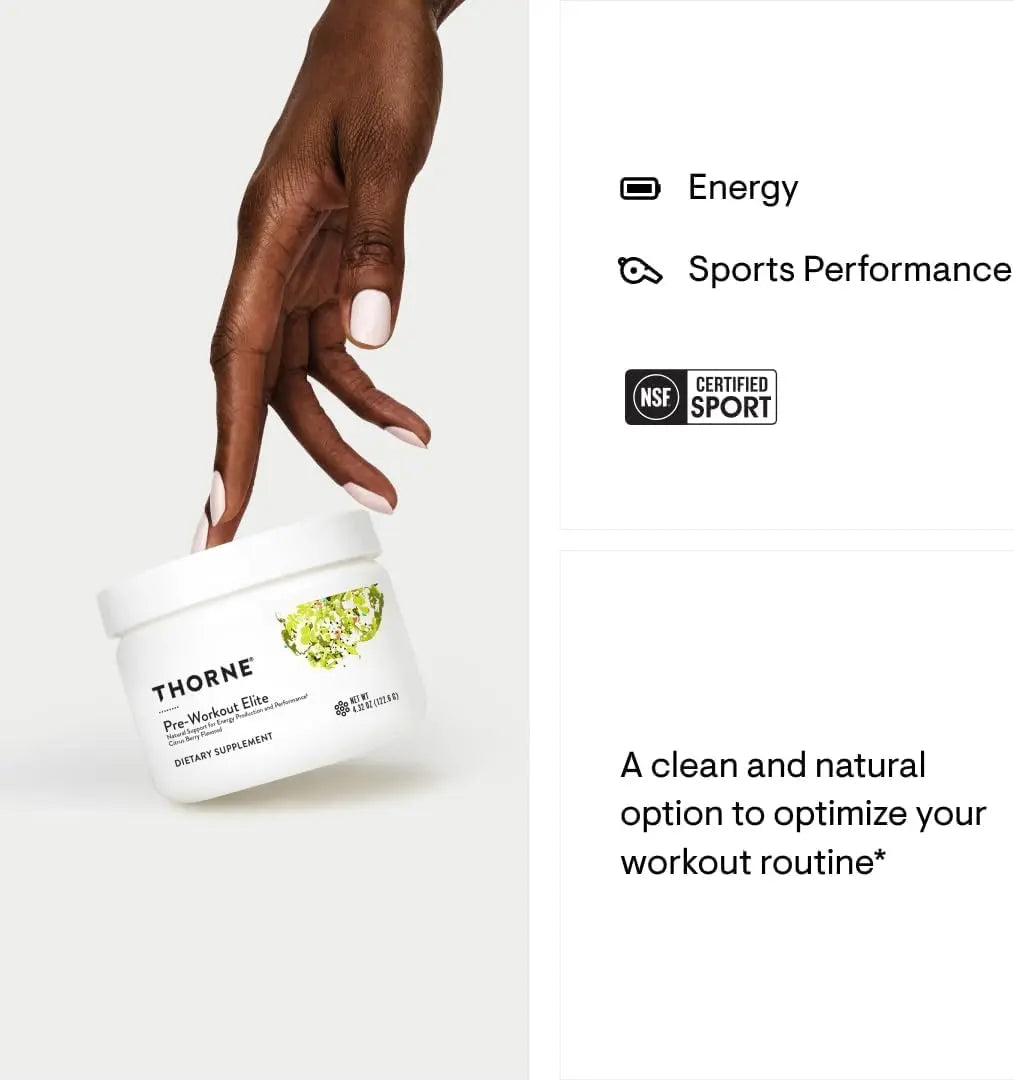 THORNE Performance Boost Bundle: Pre-Workout & Amino Complex - Energy, Muscle THORNE