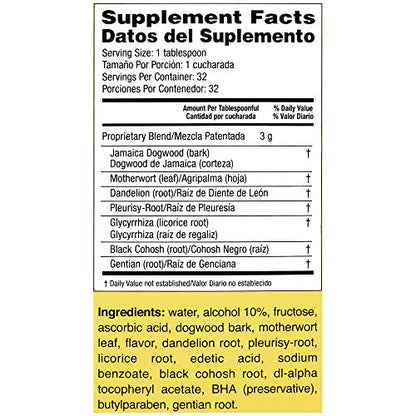 Lydia Pinkham Liquid Herbal Supplement for Menstruation and Menopause Support, 16 Ounce Lydia Pinkham