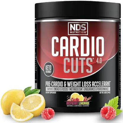 NDS Nutrition Cardio Cuts 4.0 - Raspberry Lemonade - 8.6 oz. NDS Nutrition