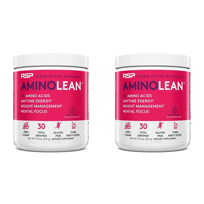 RSP NUTRITION AminoLean Pre Workout Powder, Amino Energy & Weight Management RSP NUTRITION