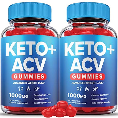 (2 Pack) Keto ACV Gummies Advanced Weight Loss, Acv Keto Gummies, Keto ACV Gummies Healthly