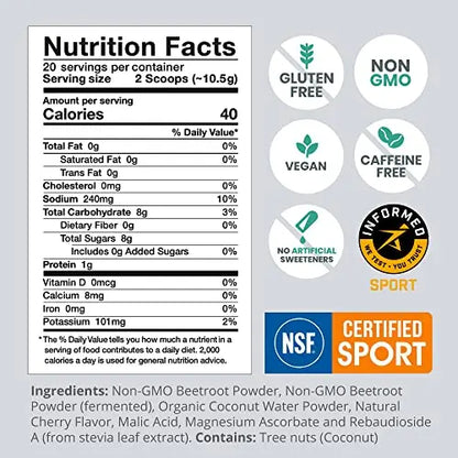 humanN SuperBeets Sport & Tart Cherry Gummies humanN