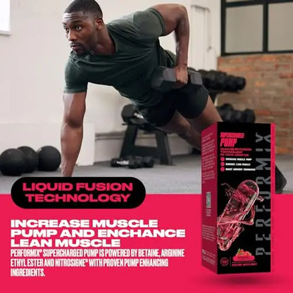PERFORMIX Supercharged Pump - Nitrosigine and Betaine Pre Workout Supplement PERFORMIX