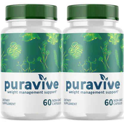 (2 Pack) Puravive Capsules, Puravive Pills, Puravive Supplement, Puravive Advanced Formula S.O Labs