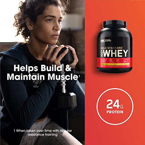 Optimum Nutrition Gold Standard 100% Whey Protein Powder, Banana Cream, 5 Pound Optimum NutritionBuy Supplements Australia