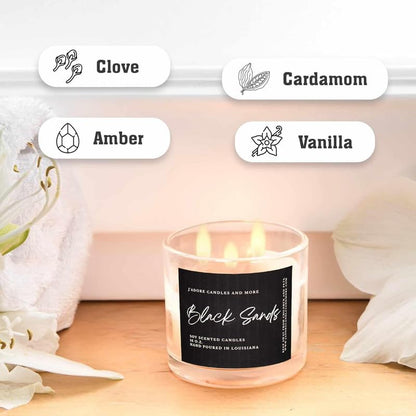 100% Soy Candles Clearance (16 Oz) - Hand Poured Scented with Essential Oil, Aromatherapy Candles Krewe Home Interiors