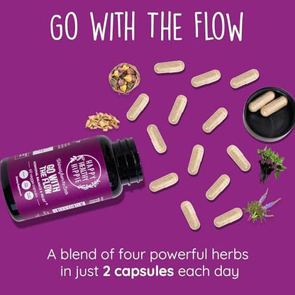 Happy Healthy Hippie Hormone Balance for Women - PMS Support Supplement & Menopause Happy Healthy Hippie