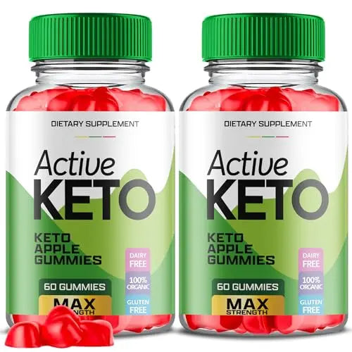 (2 Pack) Active Keto Gummies for Weight Loss, Active Keto Gummies, Active Keto ACV Gummies Ark Labs