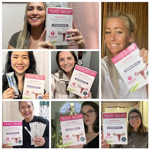 Yeast Infection Treatment for Women | 7 Pre-Filled Applicators w/ Borax | Antifungal Ointment Terramed Just Think Comfort