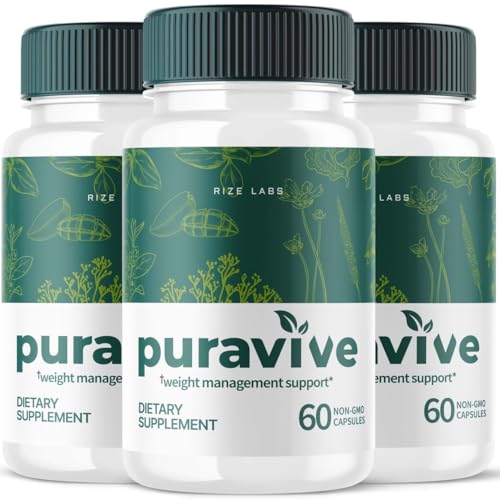 (3 Pack) Puravive Weight Health Pills, Puravive Capsules Reviews Supplement rize labs