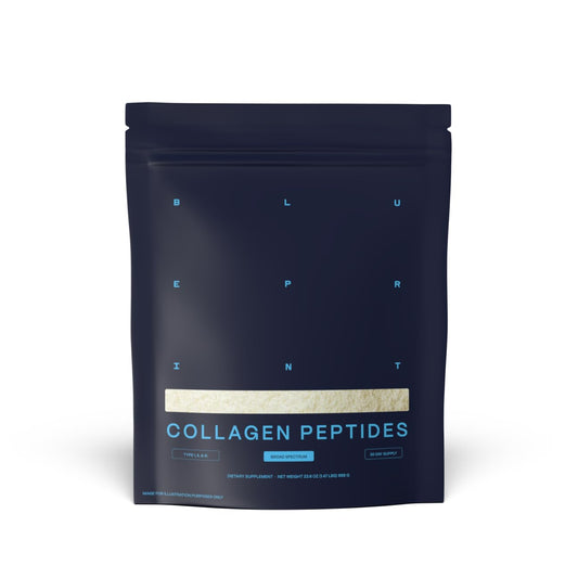 Blueprint Bryan Johnson Hydrolyzed Collagen Peptides Powder – Type I, II & III Collagen for Women & Men – Unflavored Protein Supplement for Hair, Skin, Nails, Joints & Cartilage – 20g – 30 Servings Blueprint Bryan JohnsonBuy Supplements Australia