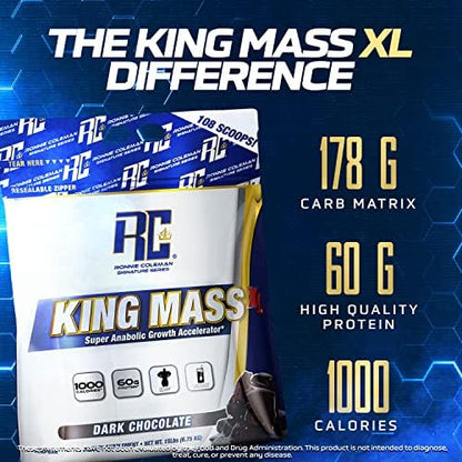 Ronnie Coleman Signature Series King Mass XL Mass Gainer Protein Powder, Muscle Gainer Ronnie Coleman Signature SeriesBuy Supplements Australia
