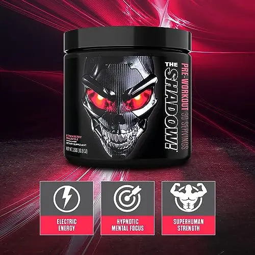 JNX SPORTS The Shadow! 350mg of Caffeine Hard Core Preworkout -Electric Energy JNX SPORTS